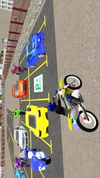 Bike Parking Game : Parking Simulator Bike Stunts游戏截图2