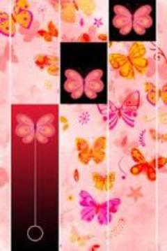 Pink Butterfly Piano Tiles游戏截图1
