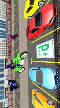 Bike Parking Game : Parking Simulator Bike Stunts游戏截图1