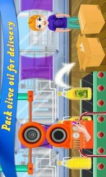 Olive Oil Cooking Factory: Food Maker Chef Games游戏截图4