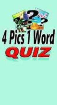 4 Synonyms Equals 1 Word - Guess The Word Pic Quiz游戏截图4