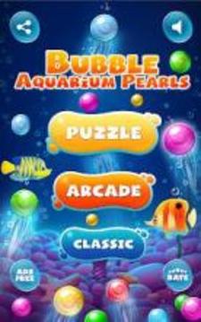 Bubble Aquarium Pearls游戏截图2