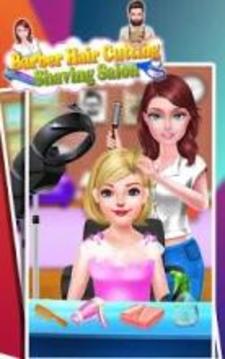 Barber Shop Simulator 2D: Beard Salon Hair Cutting游戏截图3