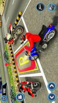 US Motorcycle Parking Offroad Stunt Bike Parking游戏截图1