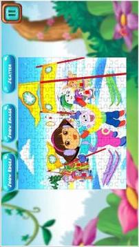 Jigsaw Dora Girls Kids游戏截图4