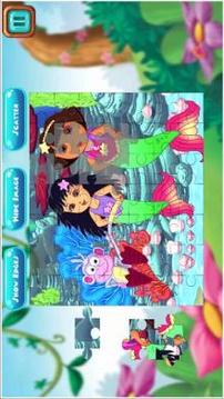 Jigsaw Dora Girls Kids游戏截图5