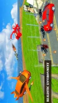 Flying Air Bus Ultimate : Monster Truck Shooter游戏截图1