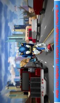 Sonic traffic Racer游戏截图4