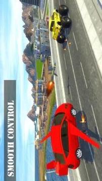 Flying Air Bus Ultimate : Monster Truck Shooter游戏截图2