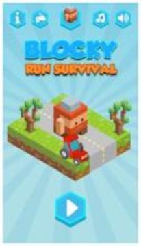 Blocky Run Survival游戏截图3