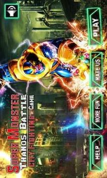 Super Monster Thanos Battle - City Fighting Game游戏截图5