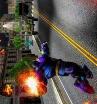 Super Monster Thanos Battle - City Fighting Game游戏截图2