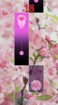 Pink Flowers Piano Tiles 2019游戏截图4