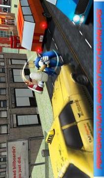Sonic traffic Racer游戏截图3