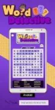 Word Detective Letter Search游戏截图5