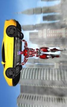 Robot World War Car Transform Crime City游戏截图1