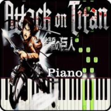 Anime Attack On Titan Piano Game游戏截图4