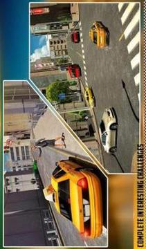 HQ Taxi Driving 3D游戏截图4