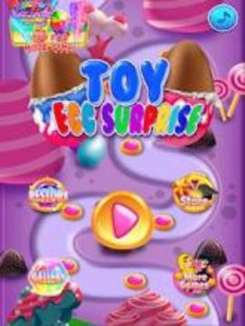 Surprise Eggs - Chocolate Kids Eggs Prize Toys游戏截图1