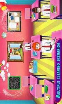 High School Classroom Cleanup: Room Cleaning Games游戏截图4