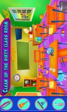 High School Classroom Cleanup: Room Cleaning Games游戏截图5