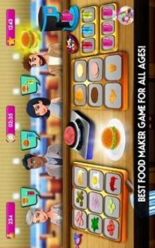 Fast Food Cooking Island Game - 2018游戏截图2