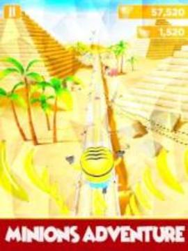 subway minion banana:rush游戏截图1