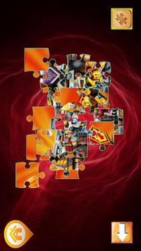 Nexo Knights Warrior shadow puzzle game游戏截图1