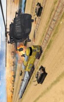 Gunner Train Wipeout Strike 2018游戏截图4
