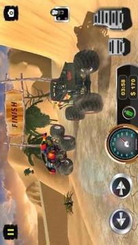 Off Road Monster Truck : Ford Raptor Xtreme Racing游戏截图4