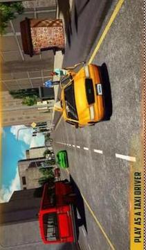 HQ Taxi Driving 3D游戏截图1