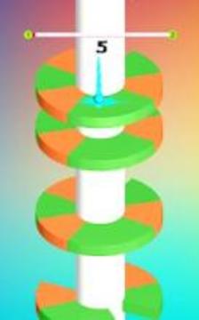Spiral 3D 2018 : Helix Ball Jump游戏截图1