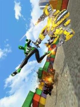 Flying Spider Hero City Fight游戏截图1