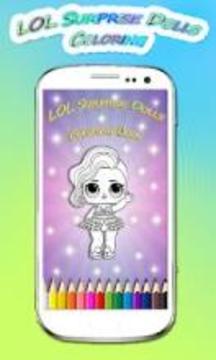 Lol Surprise Coloring Dolls Pages游戏截图4