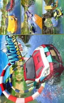 Floating Water Car Driving Simulator: Beach Racing游戏截图1