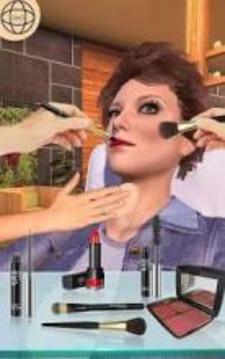 Face makeup & beauty spa salon makeover games 3D游戏截图2