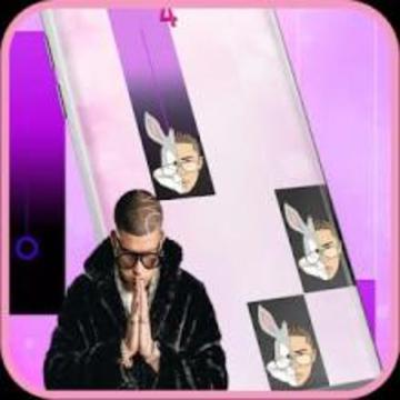 Bad Bunny Amorfoda Piano Tiles - New游戏截图3