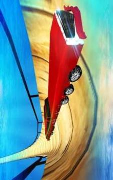 Underwater Limousine Mega Ramp Car Stunts Driving游戏截图4