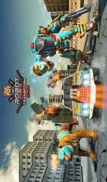 Robot Transforming Wild Tiger Game: Cheetah Games游戏截图3