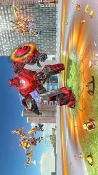 US Police Transform Iron Robot Spider Hero游戏截图1