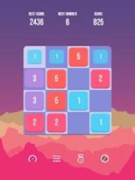 Number Up (Sliding block puzzle)游戏截图3