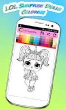 Lol Surprise Coloring Dolls Pages游戏截图1