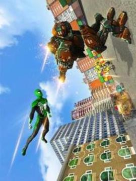 Flying Spider Hero City Fight游戏截图2