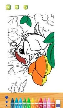 Animal World - Animal Coloring & Painting for Kids游戏截图1