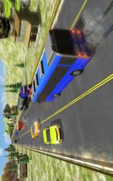 Racing In Bus: Real Highway Traffic游戏截图5