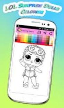 Lol Surprise Coloring Dolls Pages游戏截图3