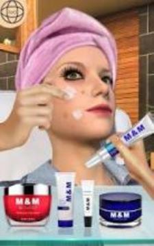 Face makeup & beauty spa salon makeover games 3D游戏截图3