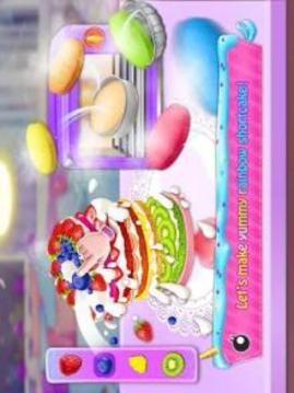 Rainbow Unicorn Secret Cook Book: Food Maker Games游戏截图2