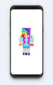 Julia Minegirl Skin For MCPE游戏截图2