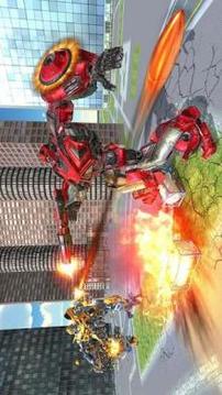 US Police Transform Iron Robot Spider Hero游戏截图4